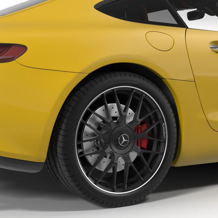 3D model Mercedes Benz AMG GT 2016