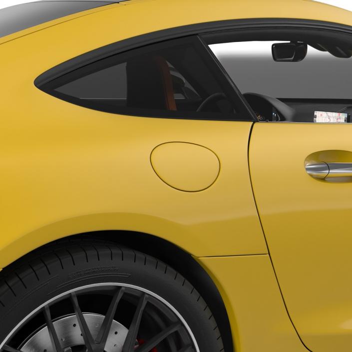 3D model Mercedes Benz AMG GT 2016