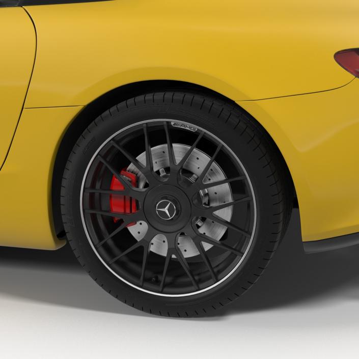 3D model Mercedes Benz AMG GT 2016