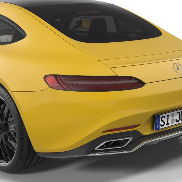 3D model Mercedes Benz AMG GT 2016