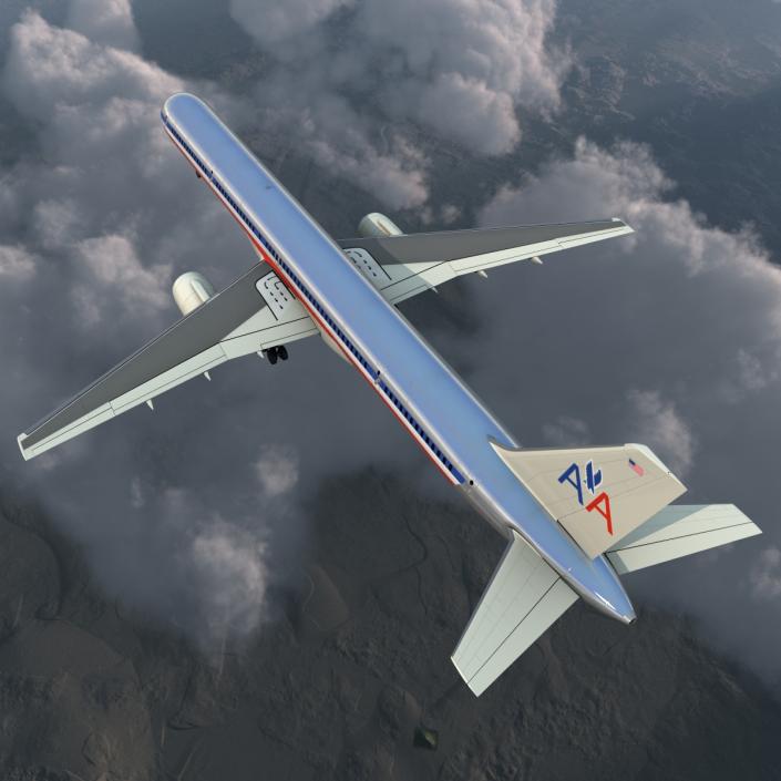 Boeing 757-300 American Airlines 3D