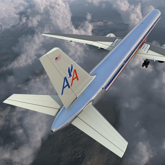 Boeing 757-300 American Airlines 3D