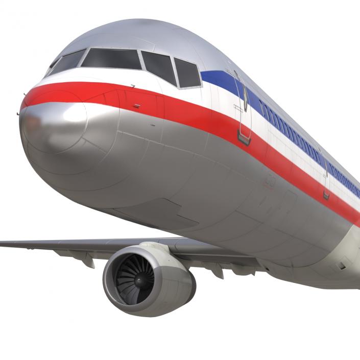 Boeing 757-300 American Airlines 3D