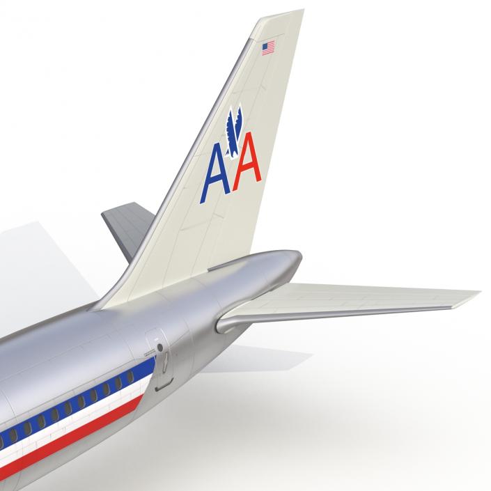 Boeing 757-300 American Airlines 3D