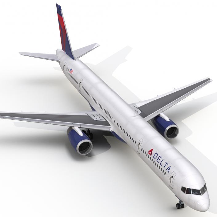 3D model Boeing 757-300 Delta Air Lines