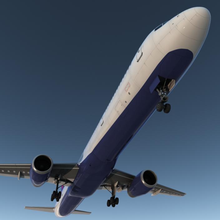 3D model Boeing 757-300 Delta Air Lines