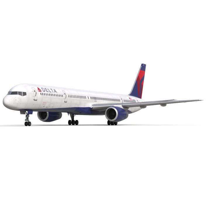 3D model Boeing 757-300 Delta Air Lines