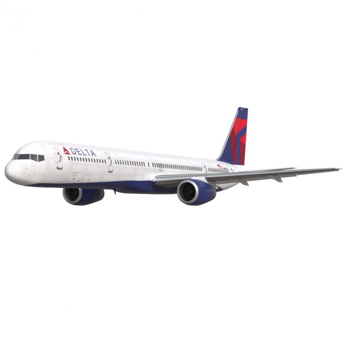 3D model Boeing 757-300 Delta Air Lines