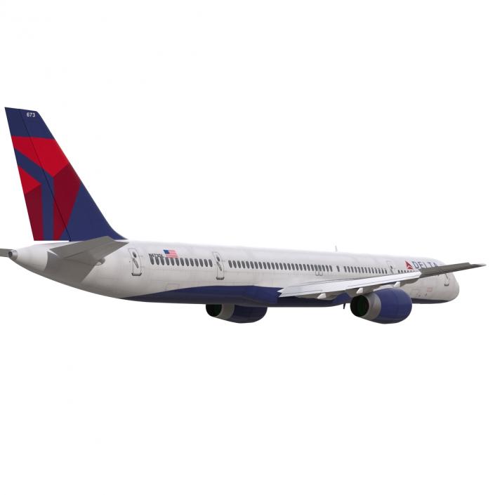 3D model Boeing 757-300 Delta Air Lines