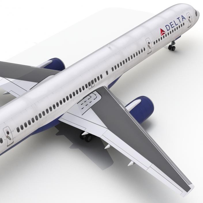 3D model Boeing 757-300 Delta Air Lines