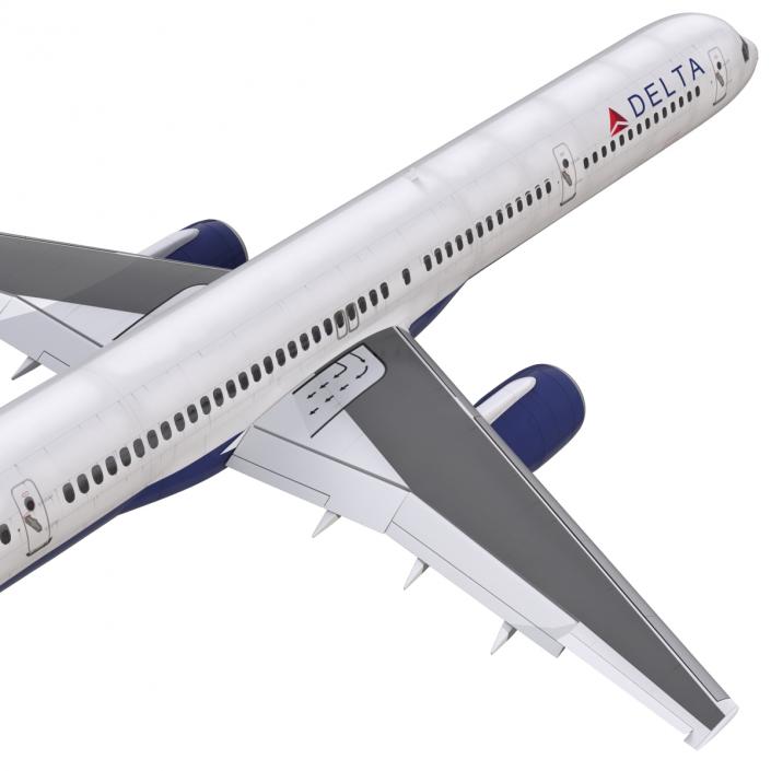 3D model Boeing 757-300 Delta Air Lines