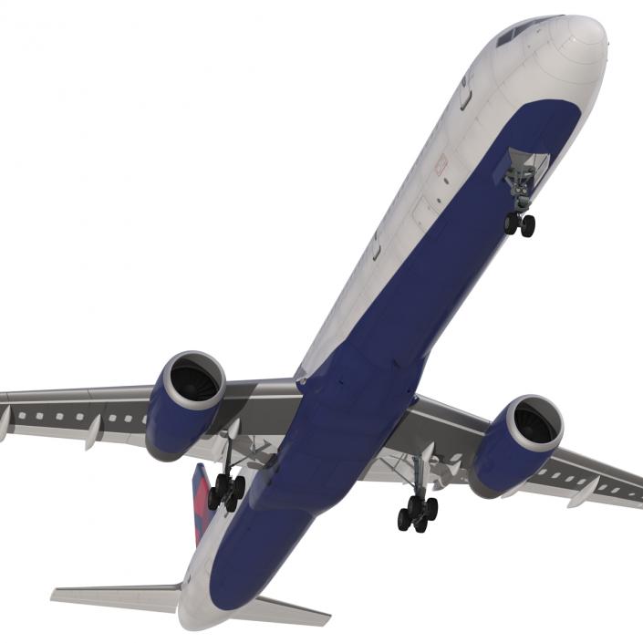 3D model Boeing 757-300 Delta Air Lines