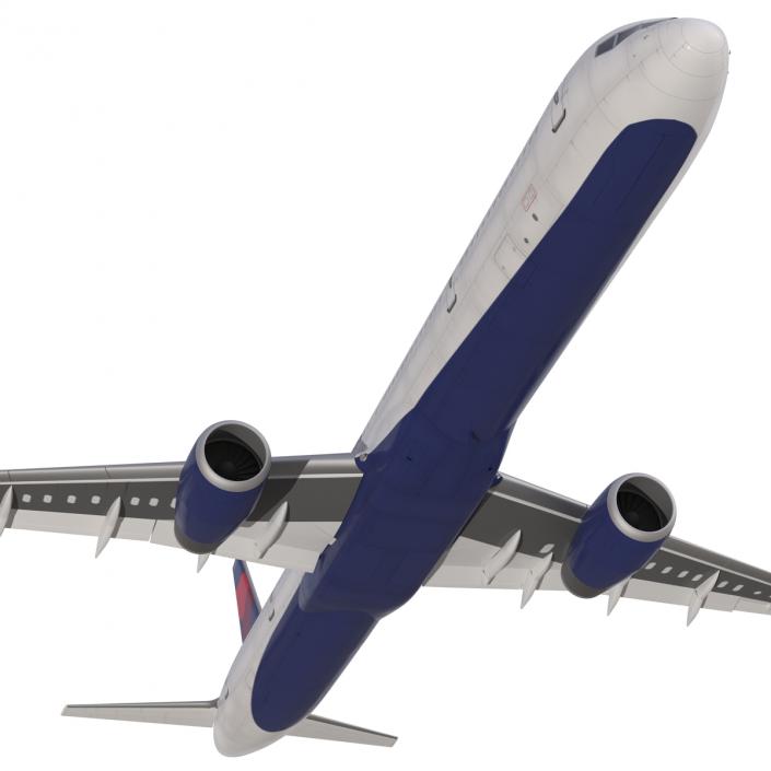 3D model Boeing 757-300 Delta Air Lines