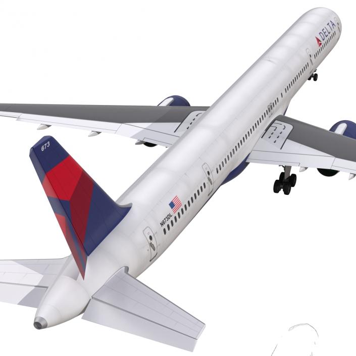 3D model Boeing 757-300 Delta Air Lines