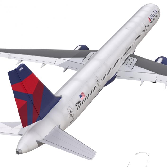 3D model Boeing 757-300 Delta Air Lines