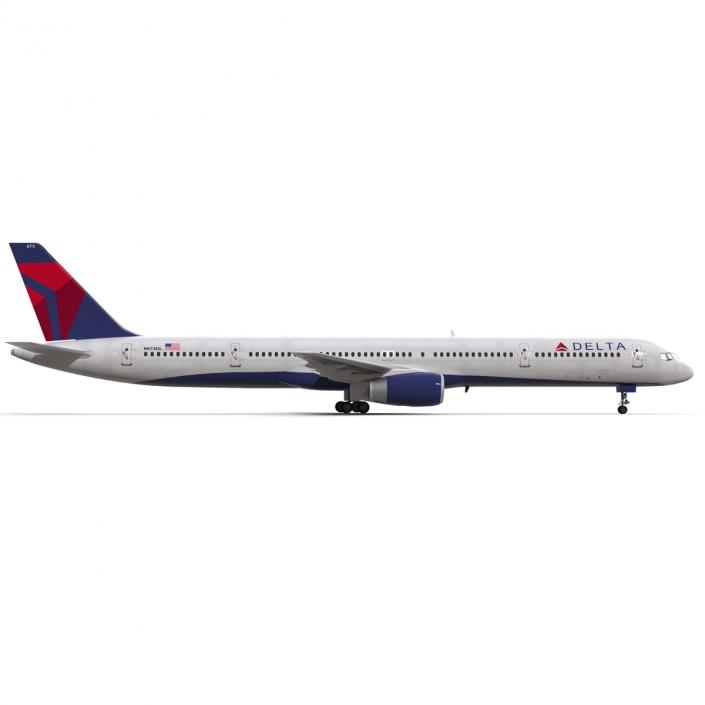 3D model Boeing 757-300 Delta Air Lines