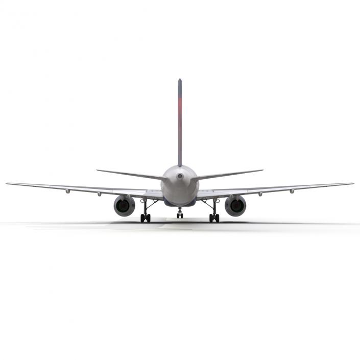 3D model Boeing 757-300 Delta Air Lines