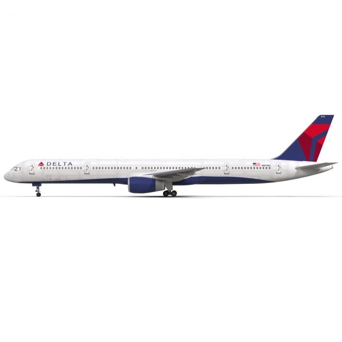 3D model Boeing 757-300 Delta Air Lines