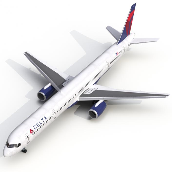 3D model Boeing 757-300 Delta Air Lines