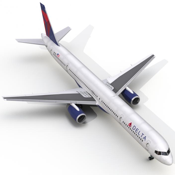 3D model Boeing 757-300 Delta Air Lines