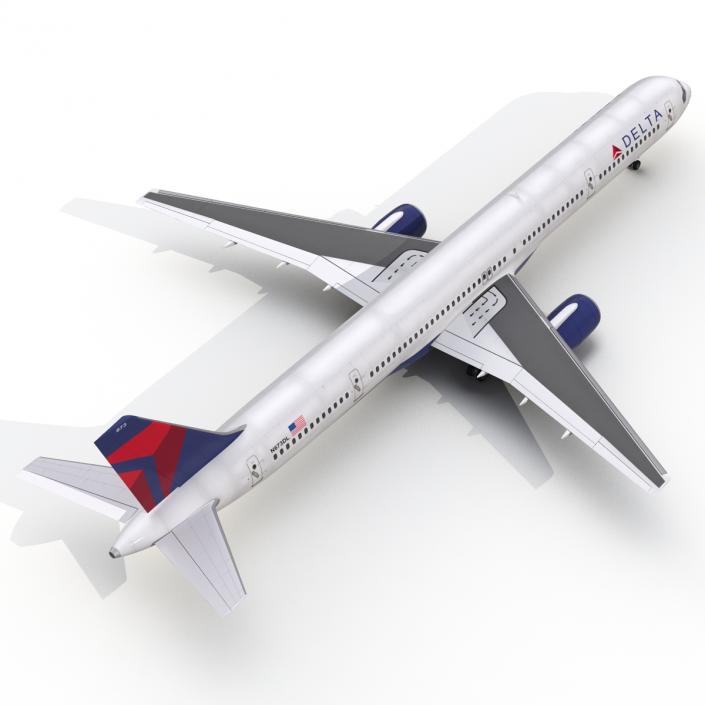 3D model Boeing 757-300 Delta Air Lines