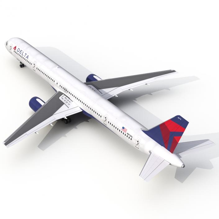 3D model Boeing 757-300 Delta Air Lines