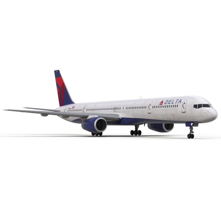 3D model Boeing 757-300 Delta Air Lines