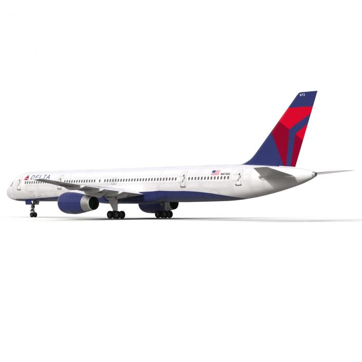 3D model Boeing 757-300 Delta Air Lines