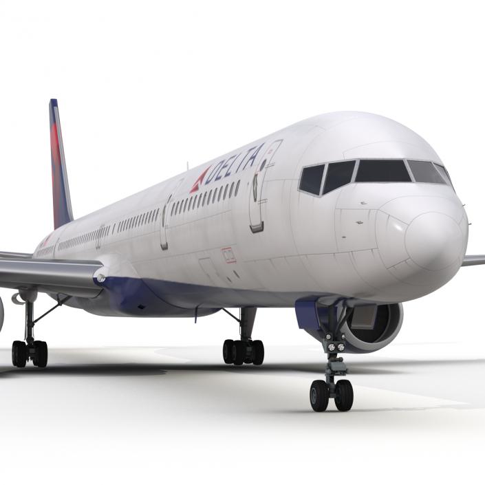 3D model Boeing 757-300 Delta Air Lines