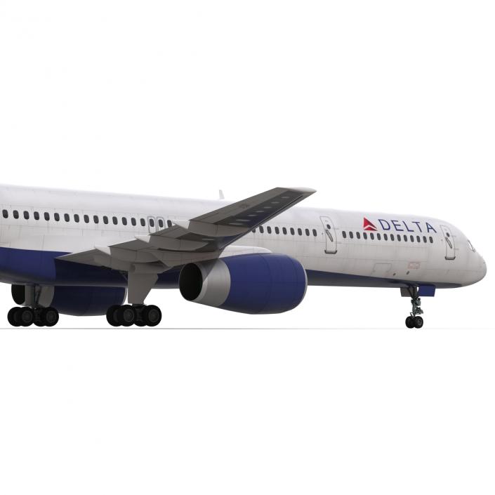 3D model Boeing 757-300 Delta Air Lines