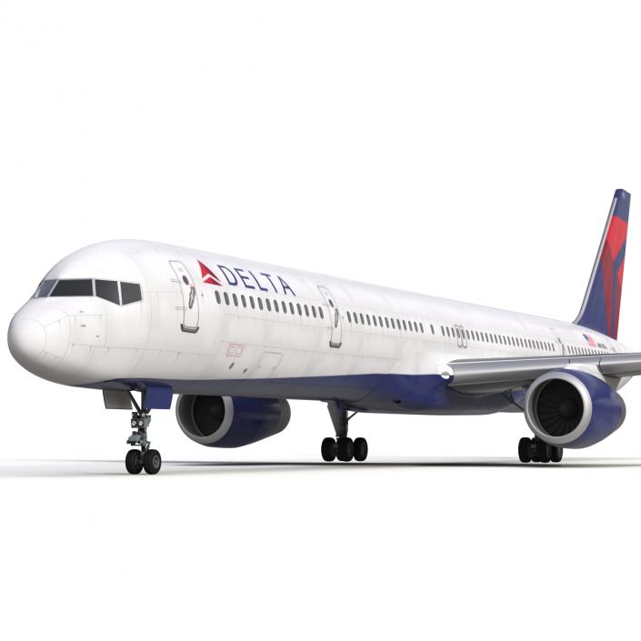 3D model Boeing 757-300 Delta Air Lines