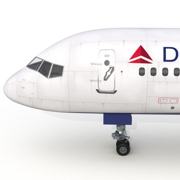 3D model Boeing 757-300 Delta Air Lines