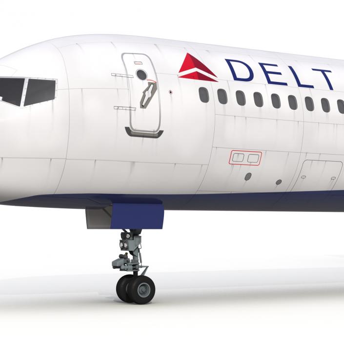 3D model Boeing 757-300 Delta Air Lines