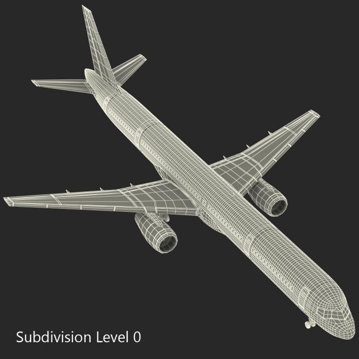 3D model Boeing 757-300 Delta Air Lines