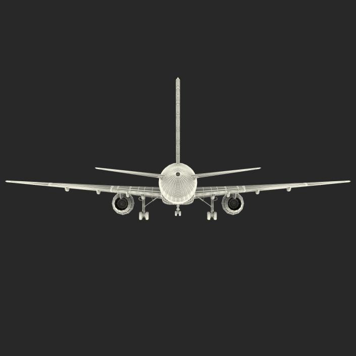 3D model Boeing 757-300 Delta Air Lines