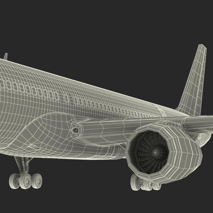 3D model Boeing 757-300 Delta Air Lines