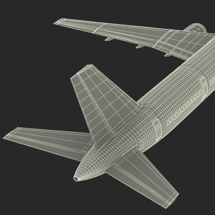 3D model Boeing 757-300 Delta Air Lines