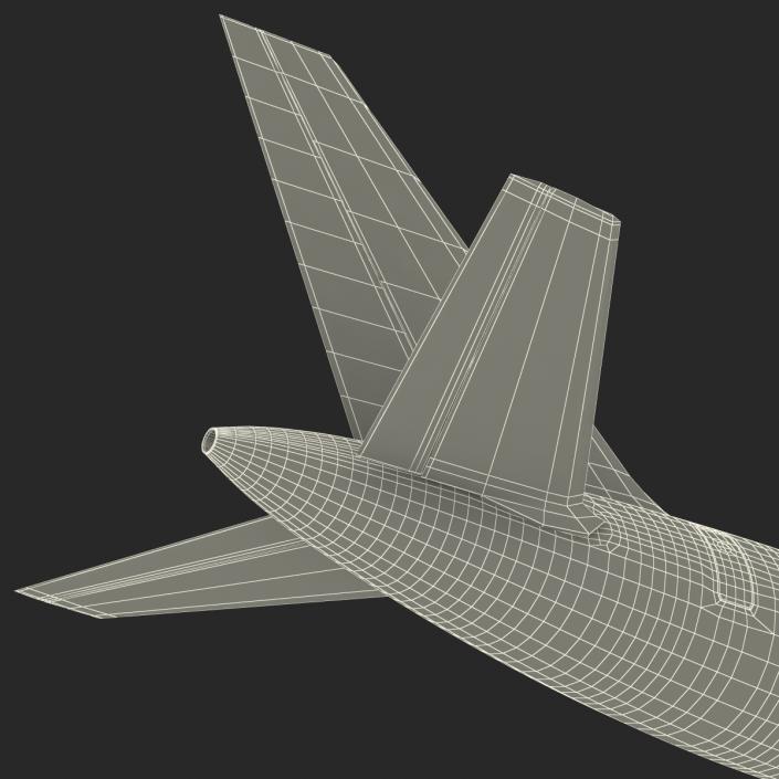 3D model Boeing 757-300 Delta Air Lines