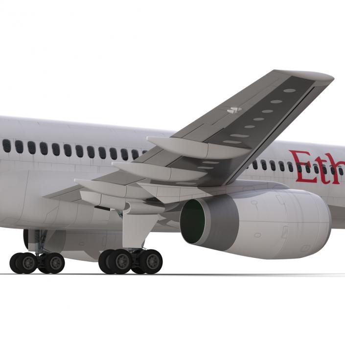 3D Boeing 757-300 Ethiopian Airlines model