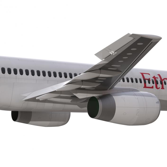 3D Boeing 757-300 Ethiopian Airlines model