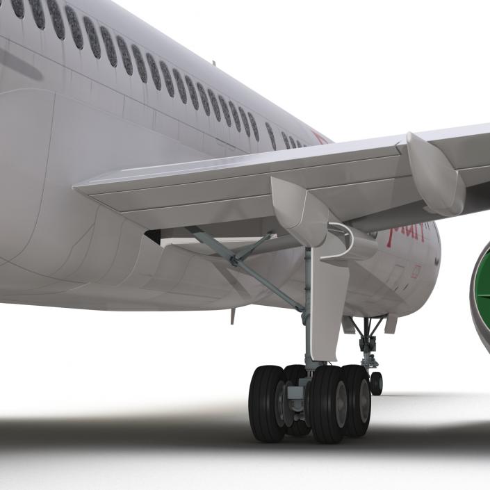 3D Boeing 757-300 Ethiopian Airlines model