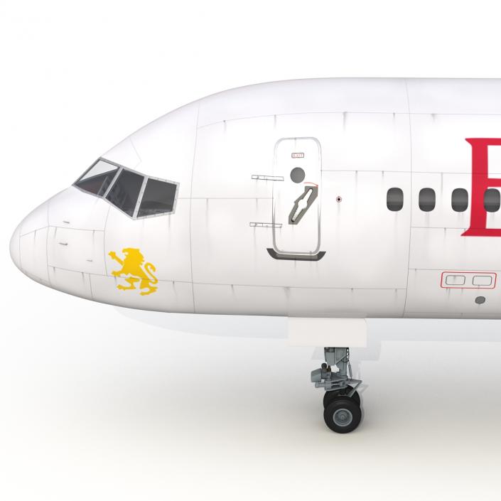 3D Boeing 757-300 Ethiopian Airlines model