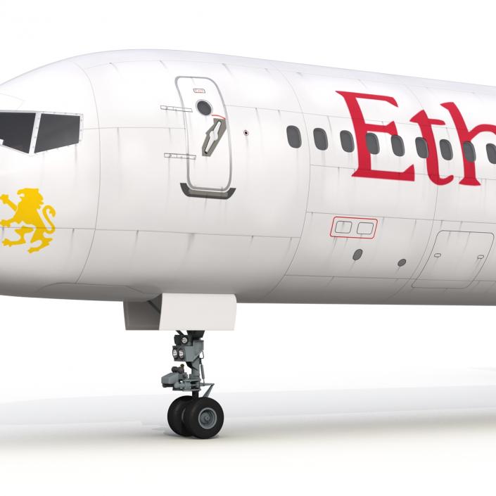 3D Boeing 757-300 Ethiopian Airlines model