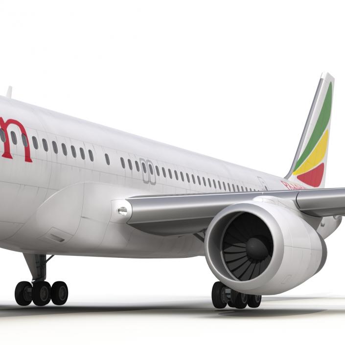 3D Boeing 757-300 Ethiopian Airlines model