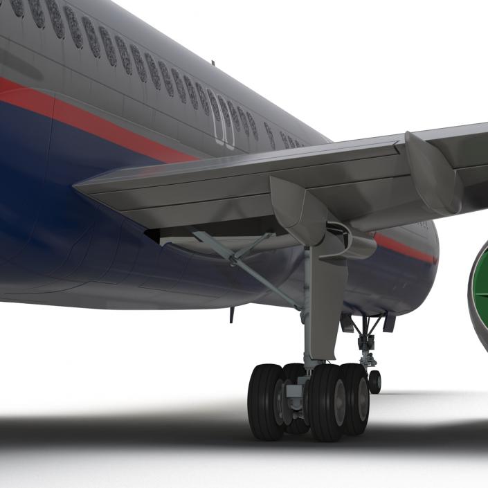 3D model Boeing 757-300 United Airlines