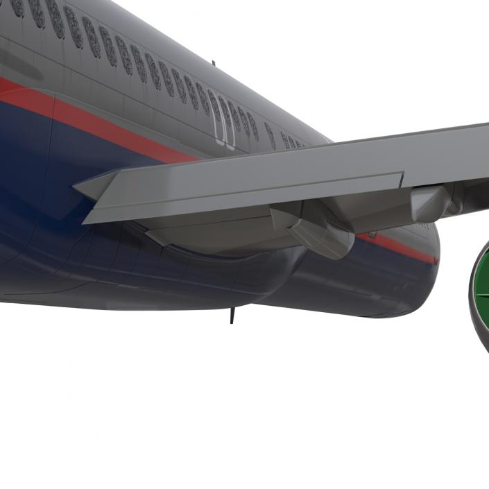 3D model Boeing 757-300 United Airlines