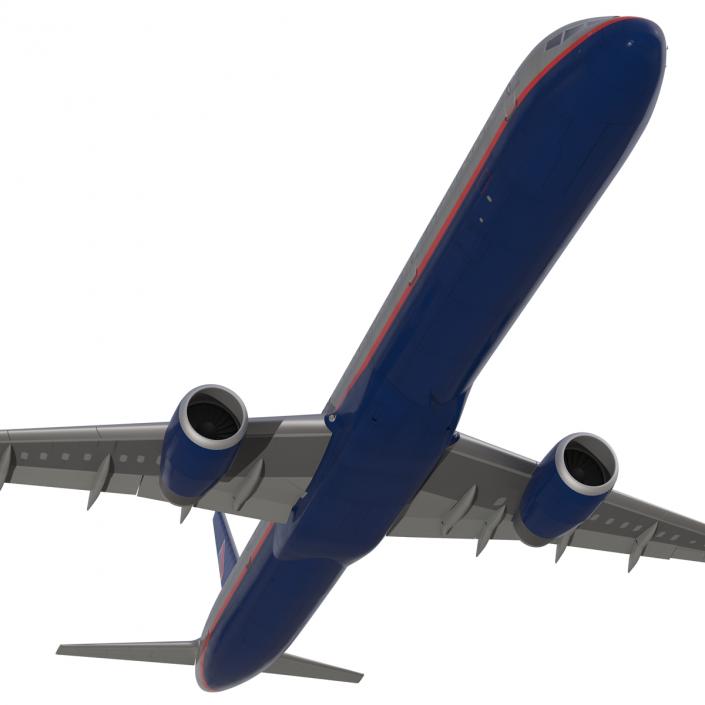 3D model Boeing 757-300 United Airlines