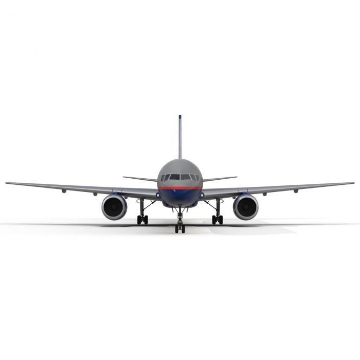 3D model Boeing 757-300 United Airlines