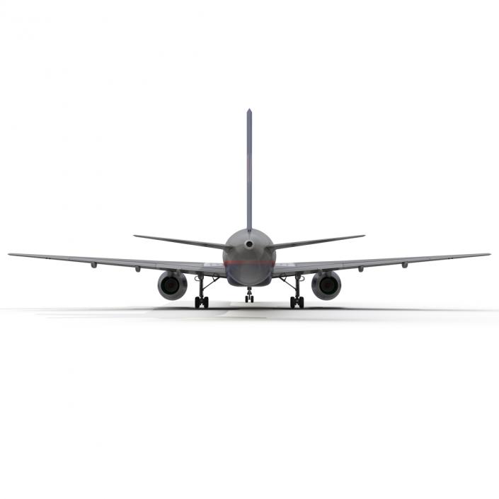 3D model Boeing 757-300 United Airlines