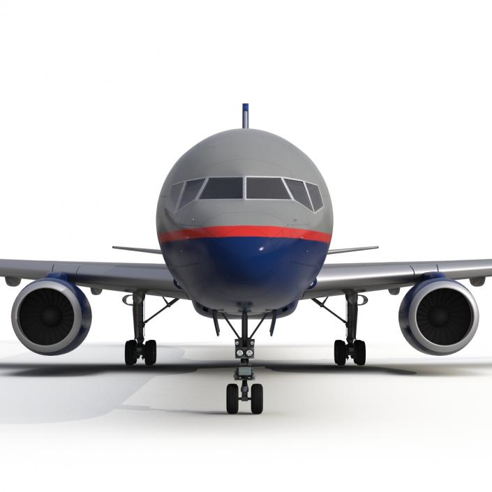 3D model Boeing 757-300 United Airlines